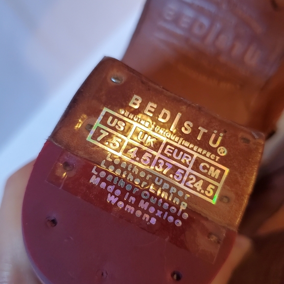 NWT Bed Stu Octane 2 Western Boot Tan Leather - Picture 6 of 9